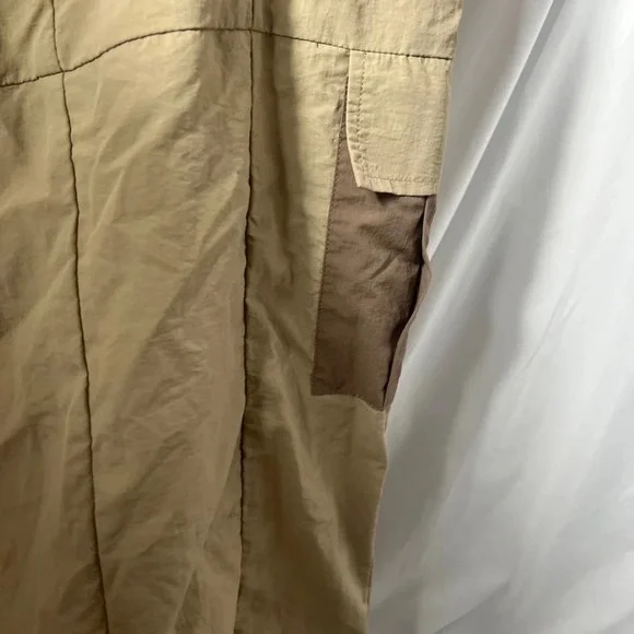 Women's Vero Moda Beige‎ High Rise Cargo Maxi Skirt Size M - Picture 3 of 7